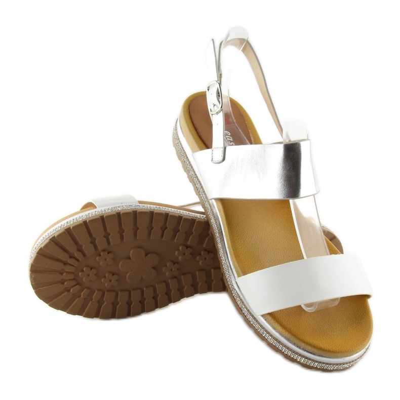 Hvide damesandaler SL88P Hvide 2