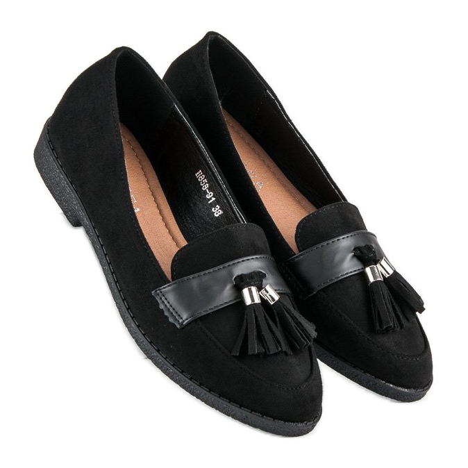 Elegante sorte loafers 2