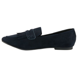 Marineblå loafers 1