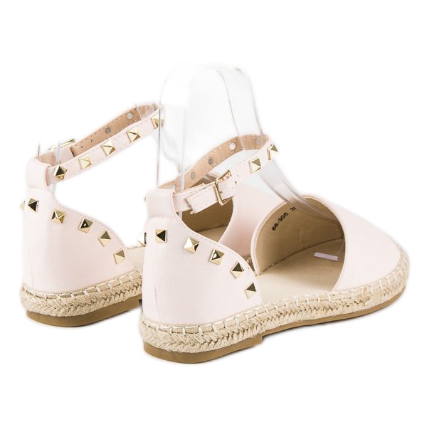Rock espadrilles sandaler lyserød 2