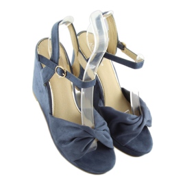 Marineblå sandaler JM-M214M 1