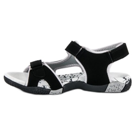 Hasby Sport flade sandaler sort 1