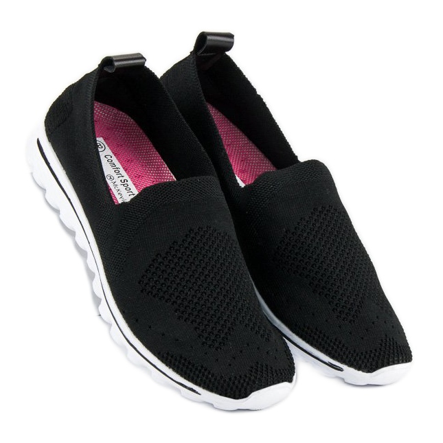 MCKEYLOR Sneakers i sort stof 2