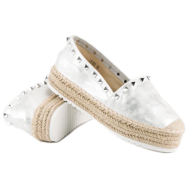 Forever Folie Espadriller på platformen grå 2