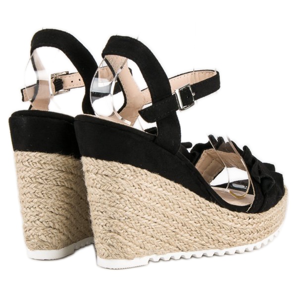 Bello Star Sorte espadrillesandaler 1