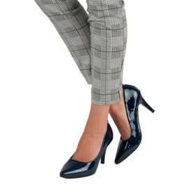Navy lakerede vinceza hæle blå 2