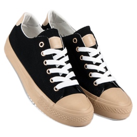 Seastar Bindede sneakers sort 1