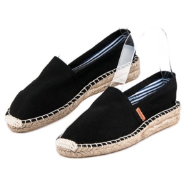 McKey Behagelige sorte espadriller 2