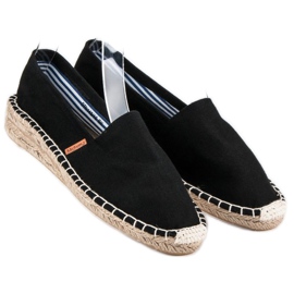 McKey Behagelige sorte espadriller 1