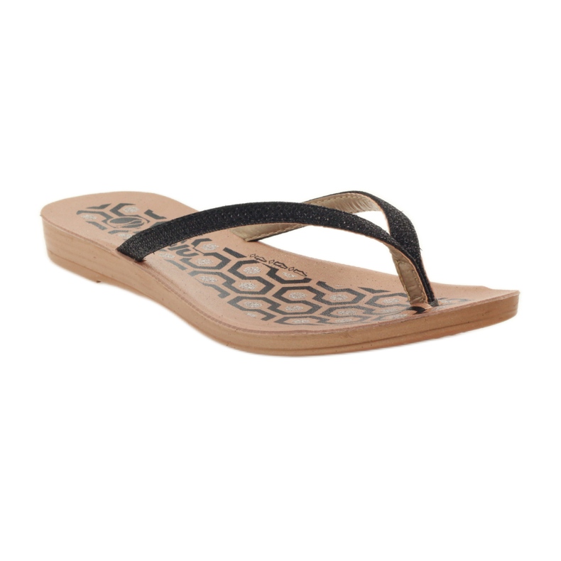 INBLU IR063 sorte flip-flops grå 1