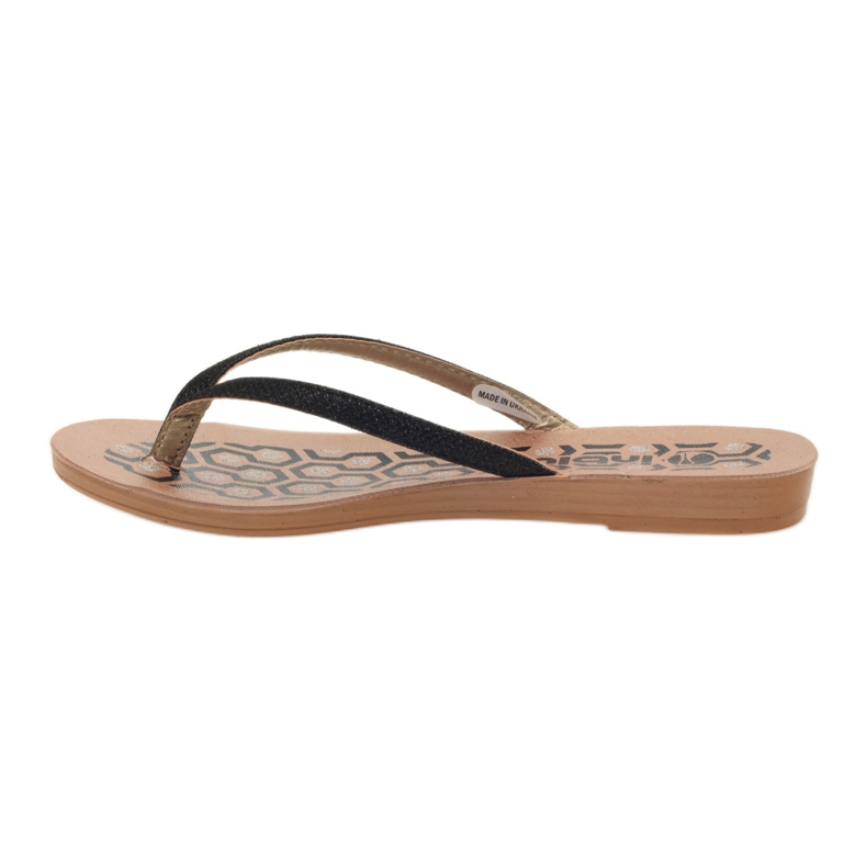 INBLU IR063 sorte flip-flops grå 2