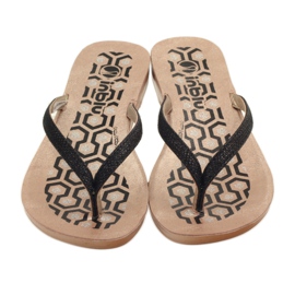 INBLU IR063 sorte flip-flops grå 4