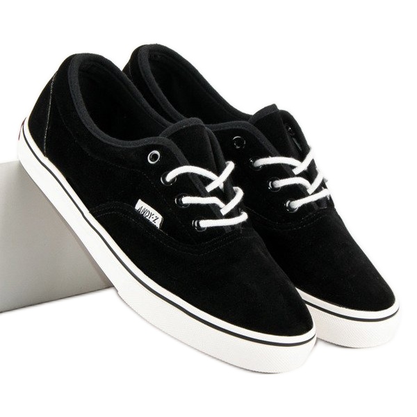 Andy Z Sorte ruskind sneakers 1