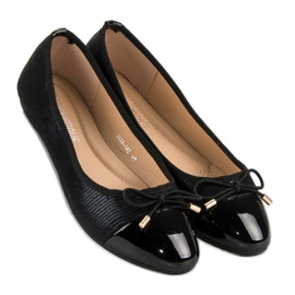 Diamantique Elegante ballerinaer sort 1