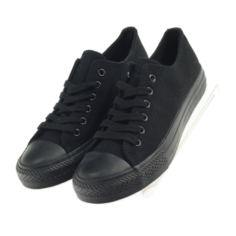 DK Sorte sneakers bundet 5