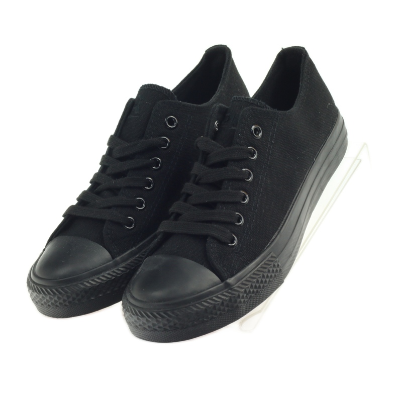 DK Sorte sneakers bundet 5