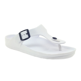 Big Star 274A158 damesandaler hvid sort 2