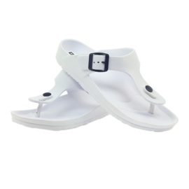 Big Star 274A158 damesandaler hvid sort 4