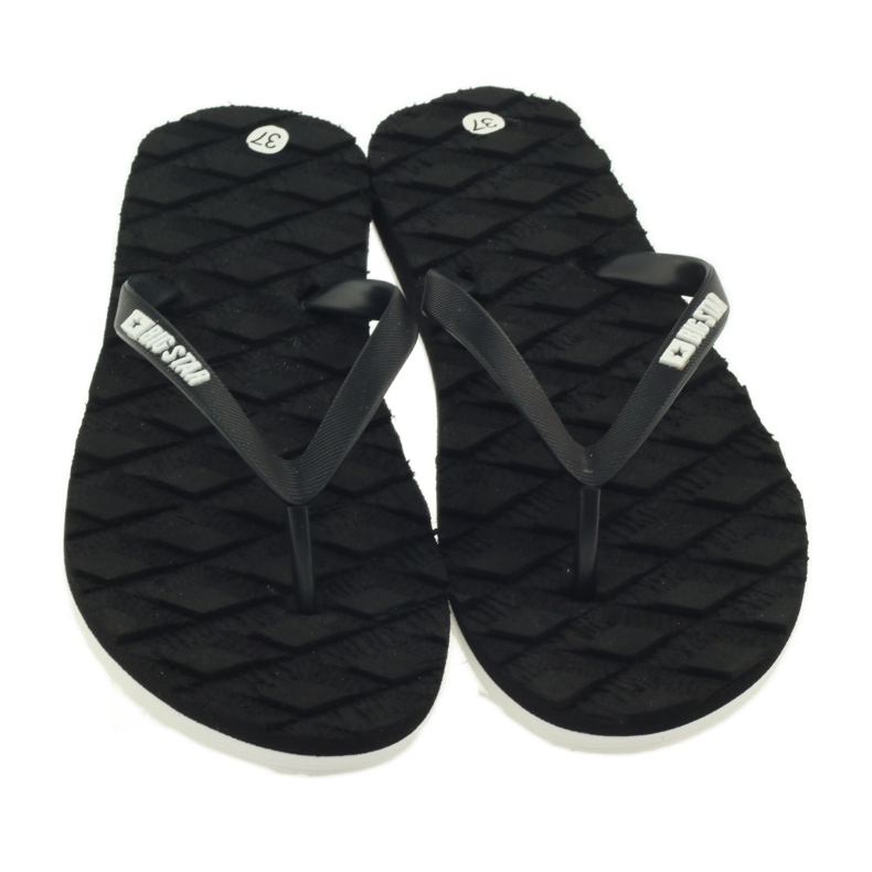 Black Big Star 274A145 flip-flops sort 3