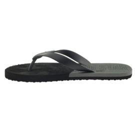 Black Big Star 174422 flip-flops sort grå 2