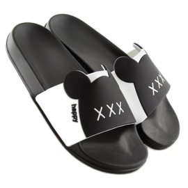 Silikone hjemmesko XoXo sort J10761B Sort 2