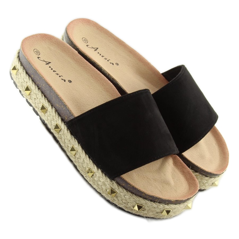 Sorte espadriller N-15 sorte 1
