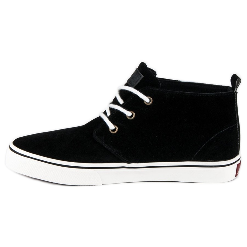 Andy Z Ankelsneakers i ruskind sort 1