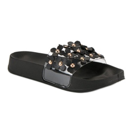 Vices Stilfulde tøfler til kvinder sort 1