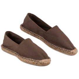 Brun Espadrilles flerfarvet 2