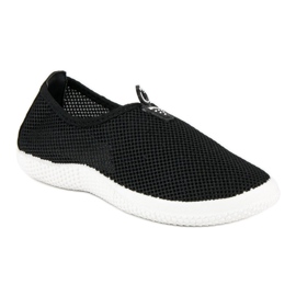 Slip-on sportssko sort 1