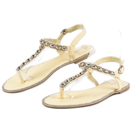 Elegante VICES flip-flops gul 2