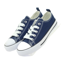 American Club marineblå sneakers 4