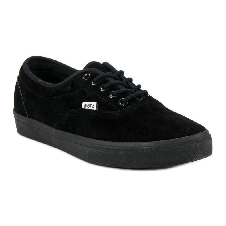 Andy Z Herresneakers med snøre sort 1
