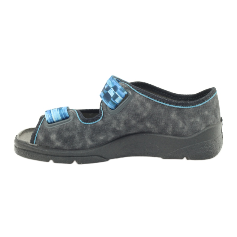 Befado 969y117 grå sandaler blå 2