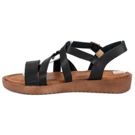 Licean Casual sorte sandaler 1