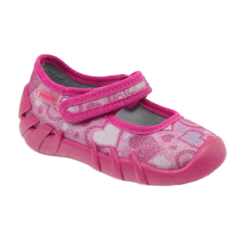 Befado børnesko 109p154 hjemmesko lyserød 1