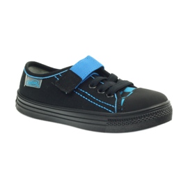 Sorte Befado 429x007 sorte sneakers hjemmesko blå 1