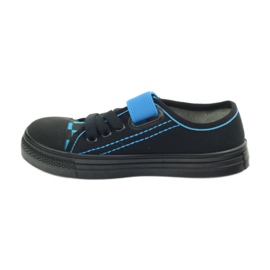 Sorte Befado 429x007 sorte sneakers hjemmesko blå 2