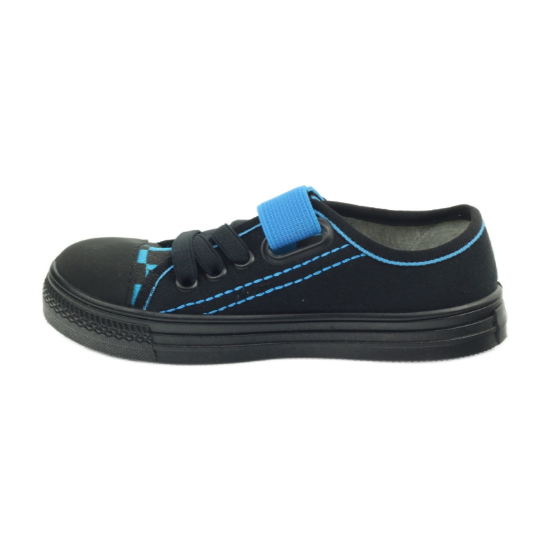 Sorte Befado 429x007 sorte sneakers hjemmesko blå 2