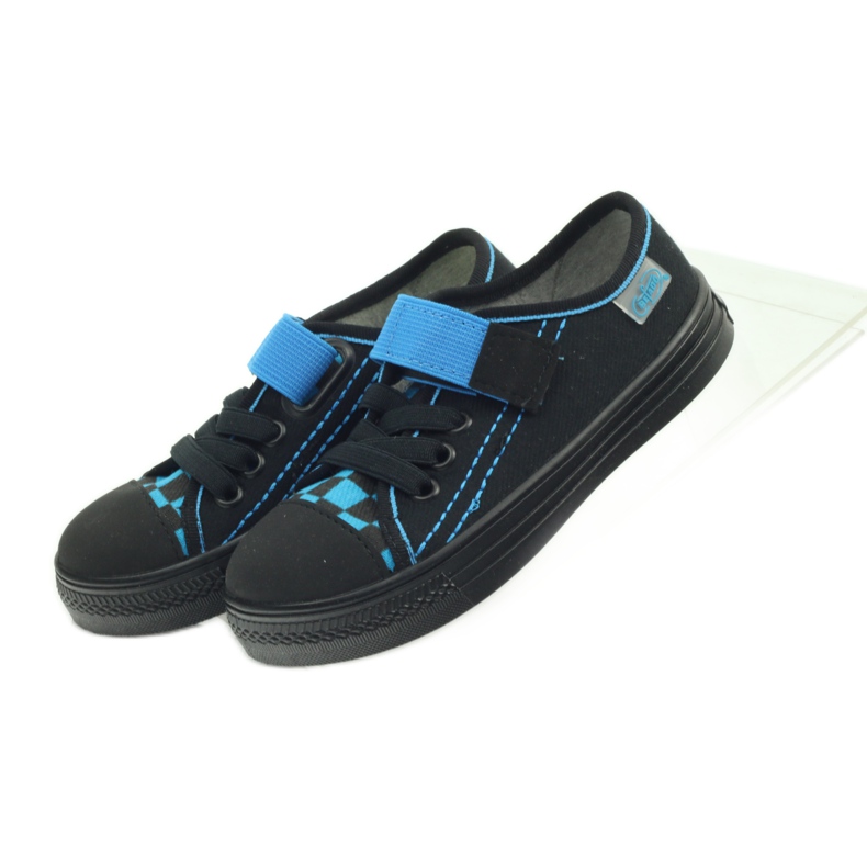 Sorte Befado 429x007 sorte sneakers hjemmesko blå 4