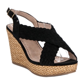 Corina Casual kile sandaler sort 1