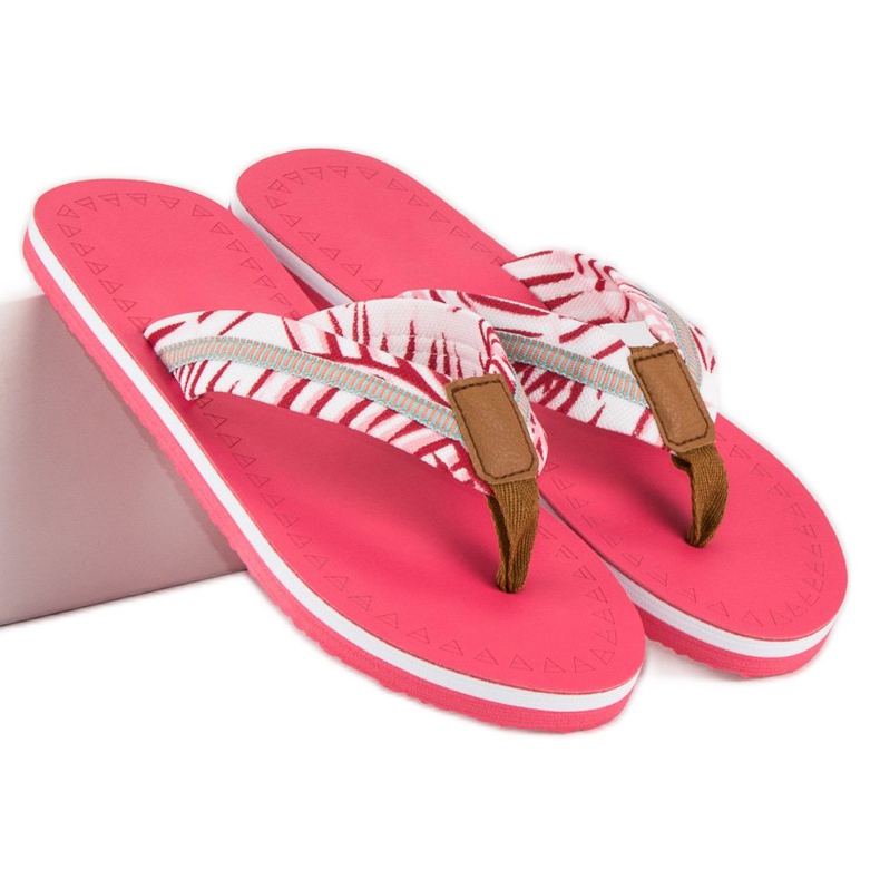 Ax Boxing Tekstil flip-flops lyserød 1