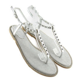 Grå flip-flops 17716 grigio 2