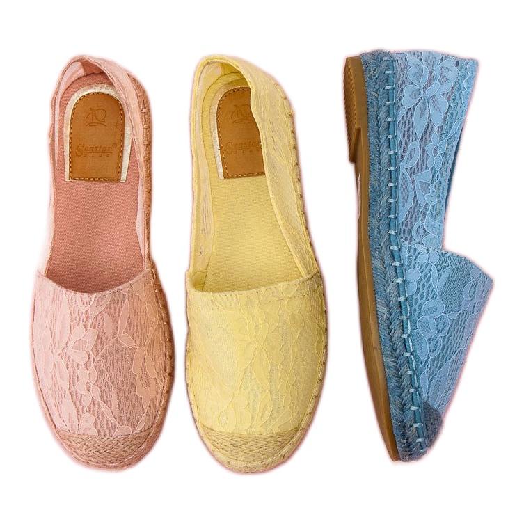 Seastar Blå blonde espadriller 1