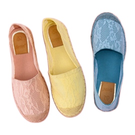 Seastar Blå blonde espadriller 2