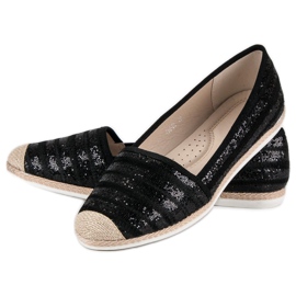 Moderigtige sorte espadriller 2