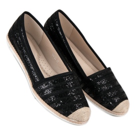 Moderigtige sorte espadriller 1
