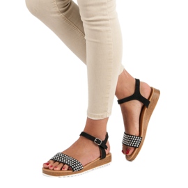 Ch. Creation Sorte flade sandaler 1