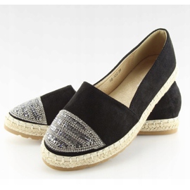 Sort espadriller til kvinder H8-102 Sort 1