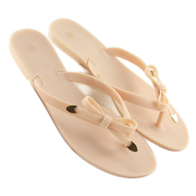 Flip-flops meliski beige D2D nøgen 1
